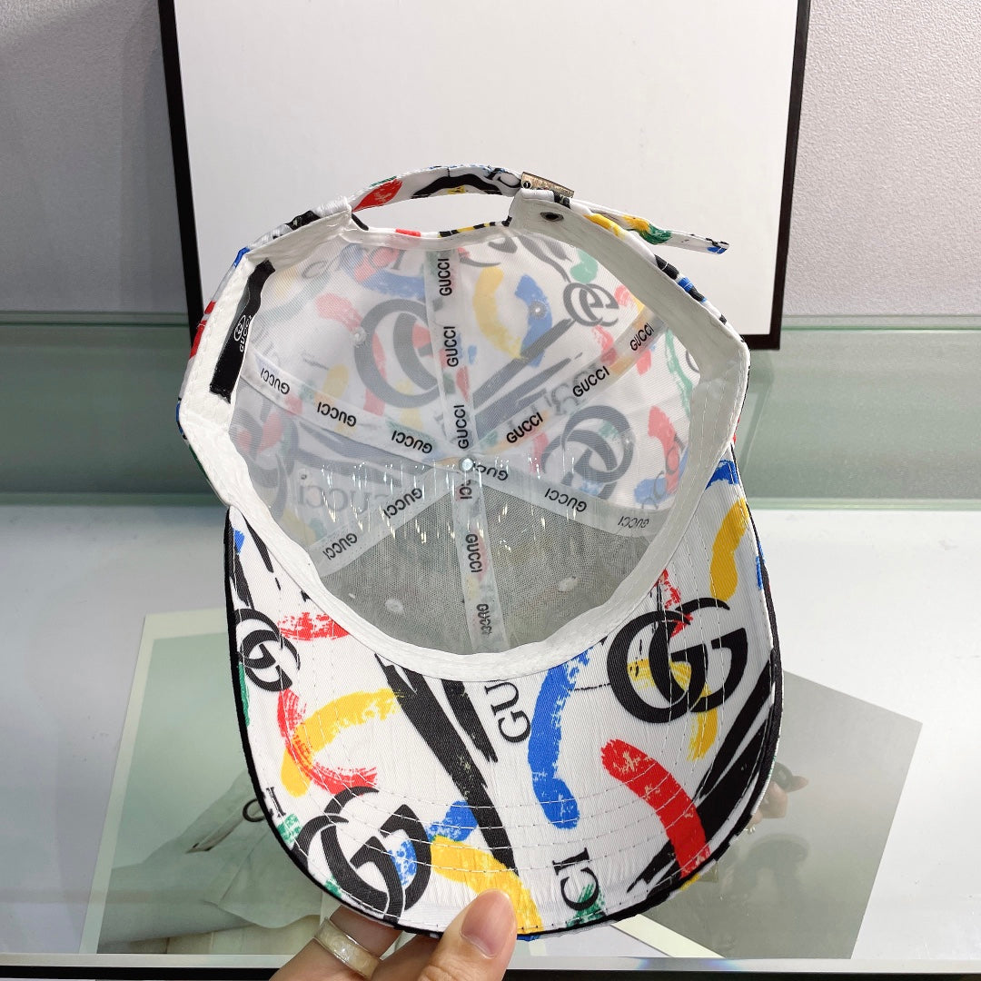 Gucci luxury monogram baseball cap