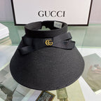 Gucci open top summer visor hat