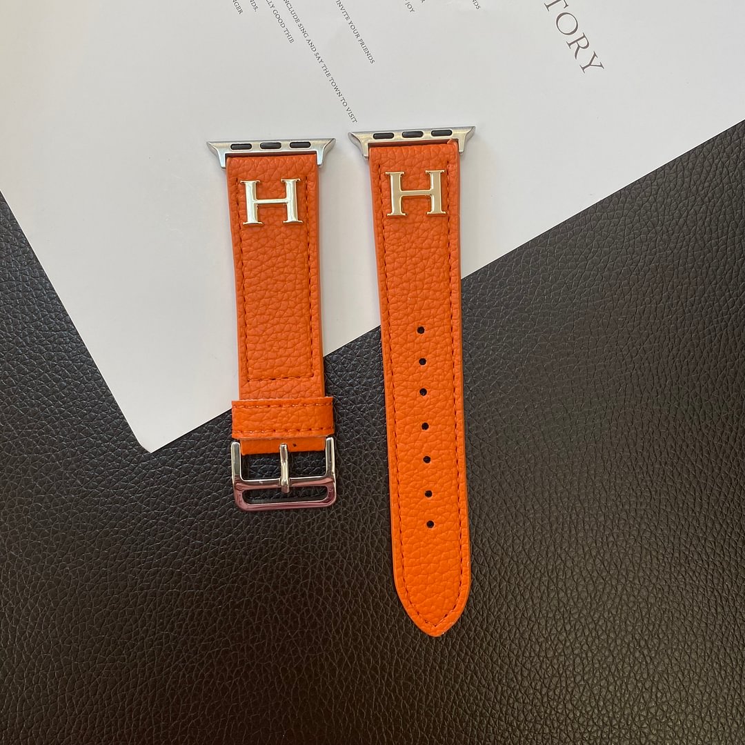 Hermès Orange Apple Watch Band