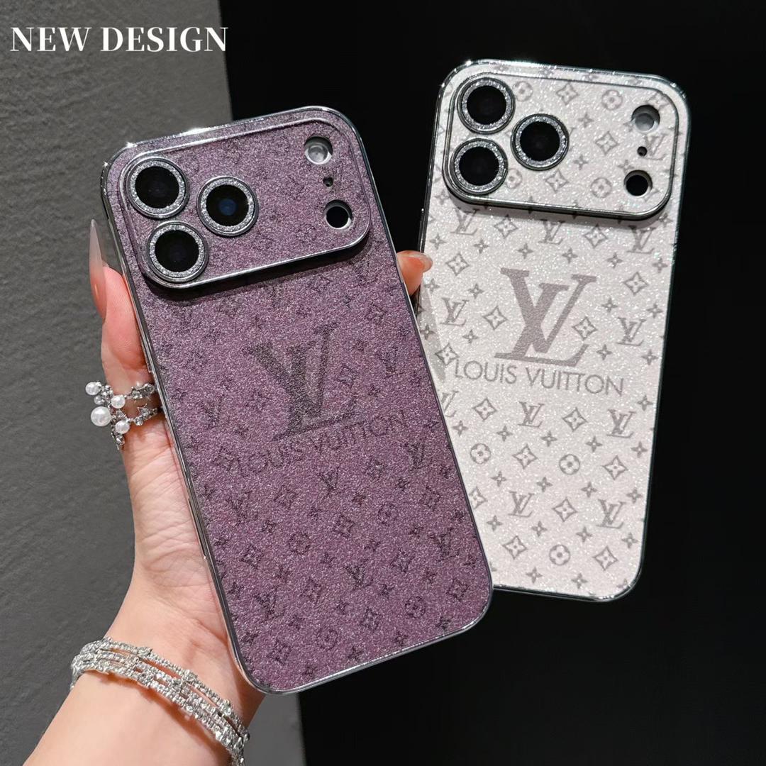 Shiny Louis Vuitton iPhone 17 Pro Max Case – Luxury Designer iPhone Case