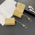 Luxury Classic AirPods Pro Cases Coffee-YH240425