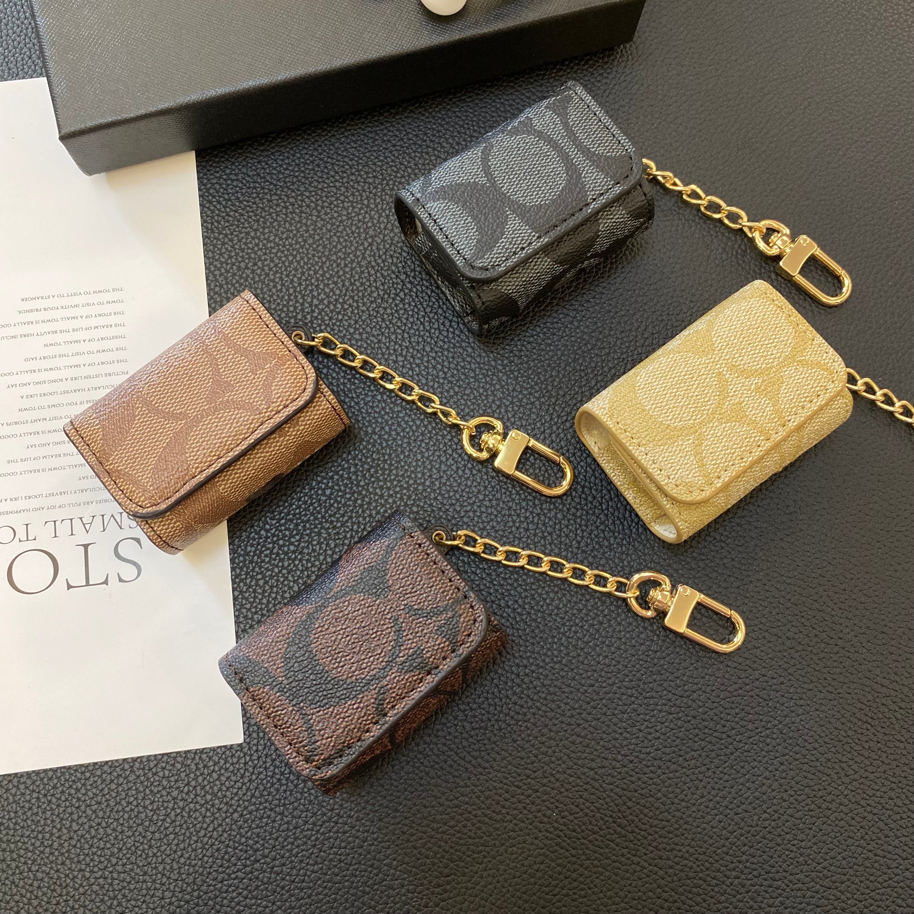 Luxury Classic AirPods 3rd Generation Cases Light Brown-YH240425