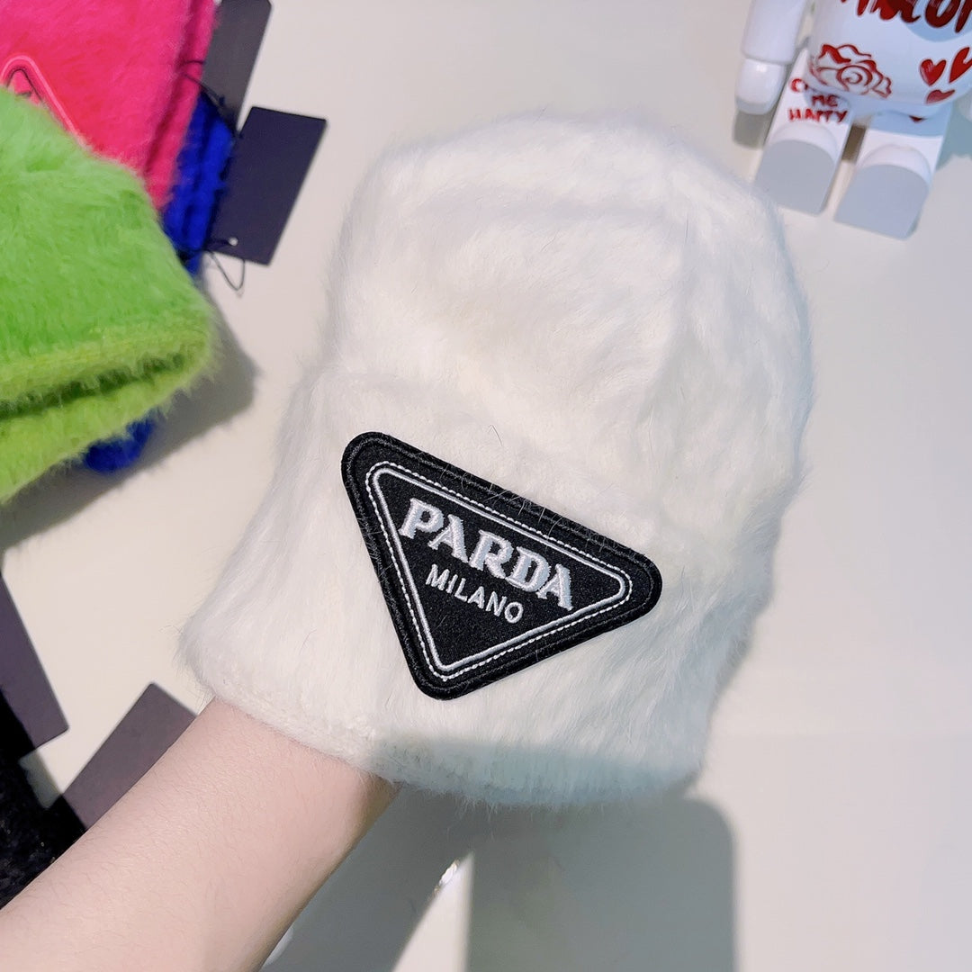 Italian designer knit beanie