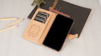 LV Damier Samsung Galaxy Case Luxury Wallet Cover