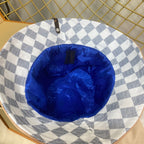 LV check bucket hat