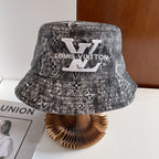LV monogram designer hat