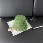 Loewe anagram monogram bucket hat green