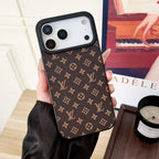 Gucci iPhone 17 Pro Max Case – Small Monogram & Damier Leather