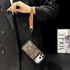 Louis Vuitton iPhone 17 Pro Max Wallet Case With Strap – Small Monogram Leather
