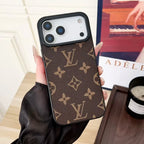 Gucci iPhone 17 Pro Max Case – Small Monogram & Damier Leather