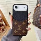 Louis Vuitton iPhone 17 Pro Max Case With Cardholder – Classic Monogram Leather