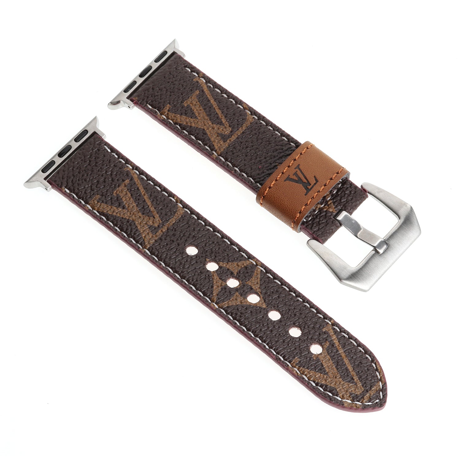 Louis Vuitton Apple Watch Band Brown Monogram