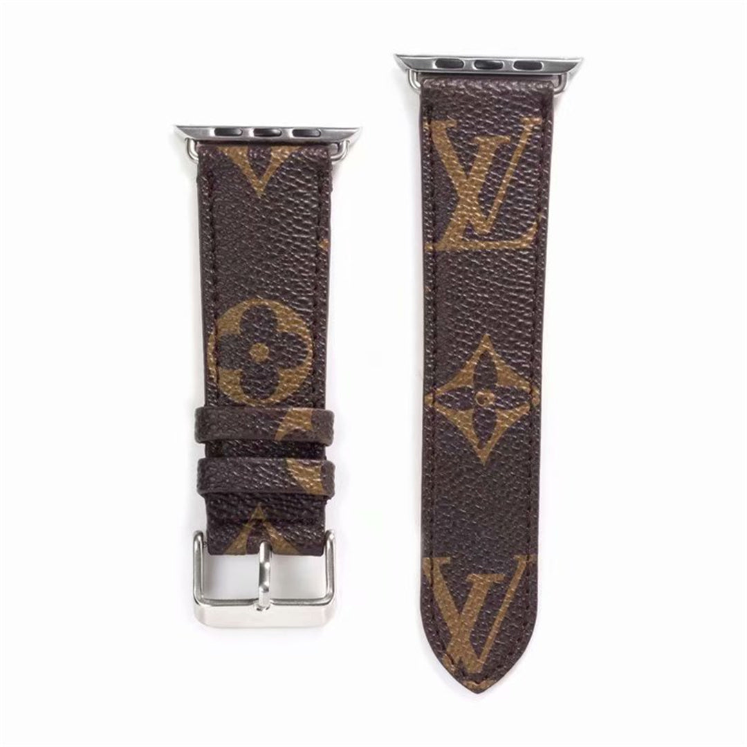 Louis Vuitton Brown Monogram Apple Watch Band