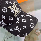 Louis Vuitton LV embroidered cap side profile