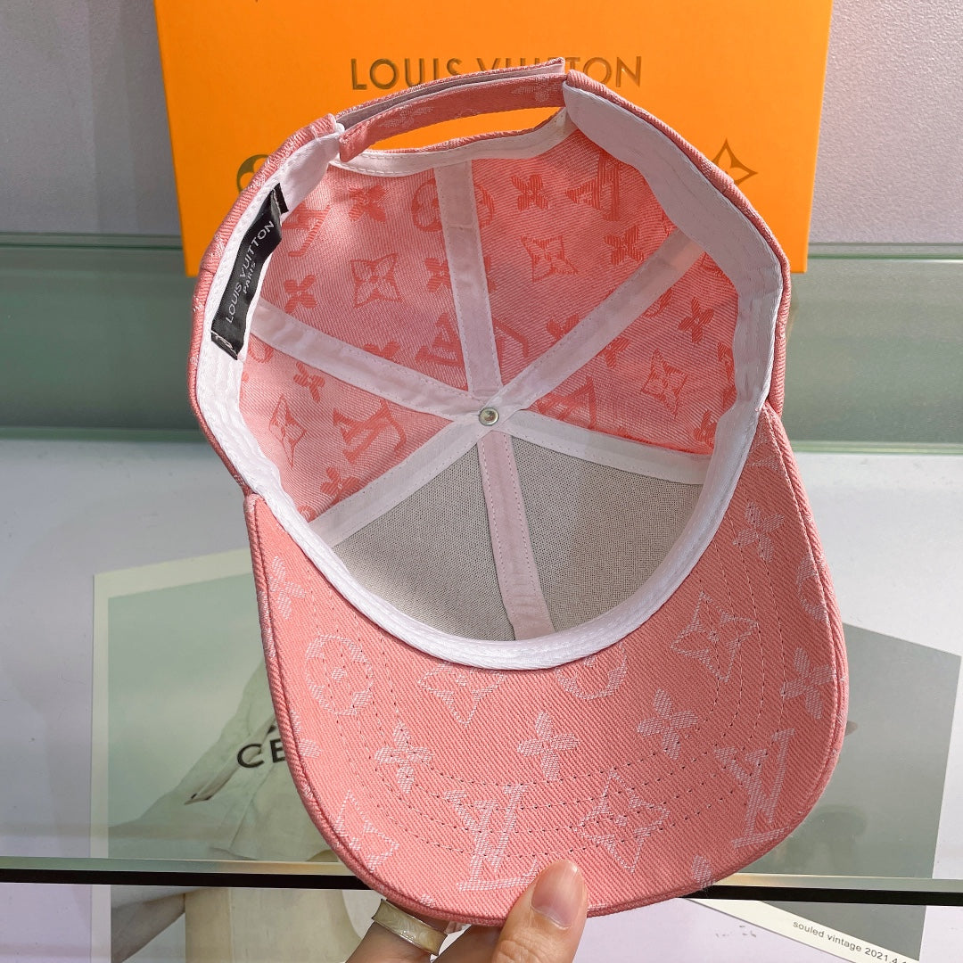 Louis Vuitton LV monogram cap inside view