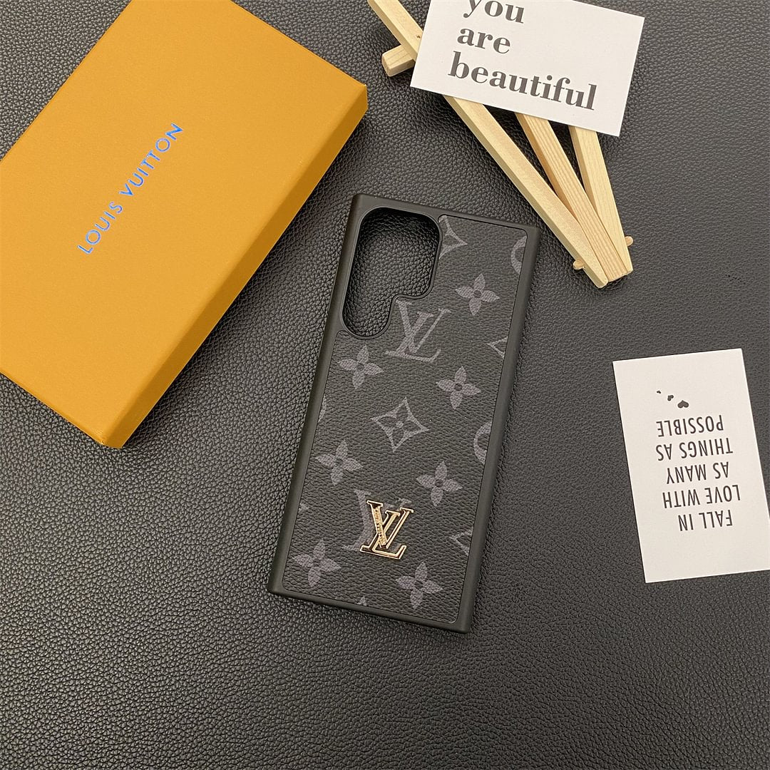Louis Vuitton Leather Samsung Case