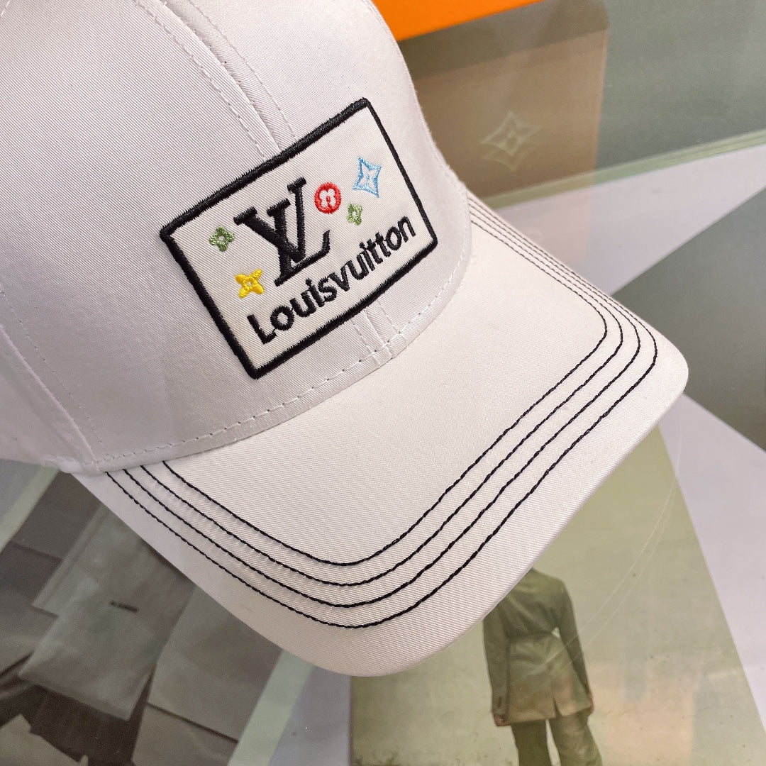 Louis Vuitton Logo Baseball Cap