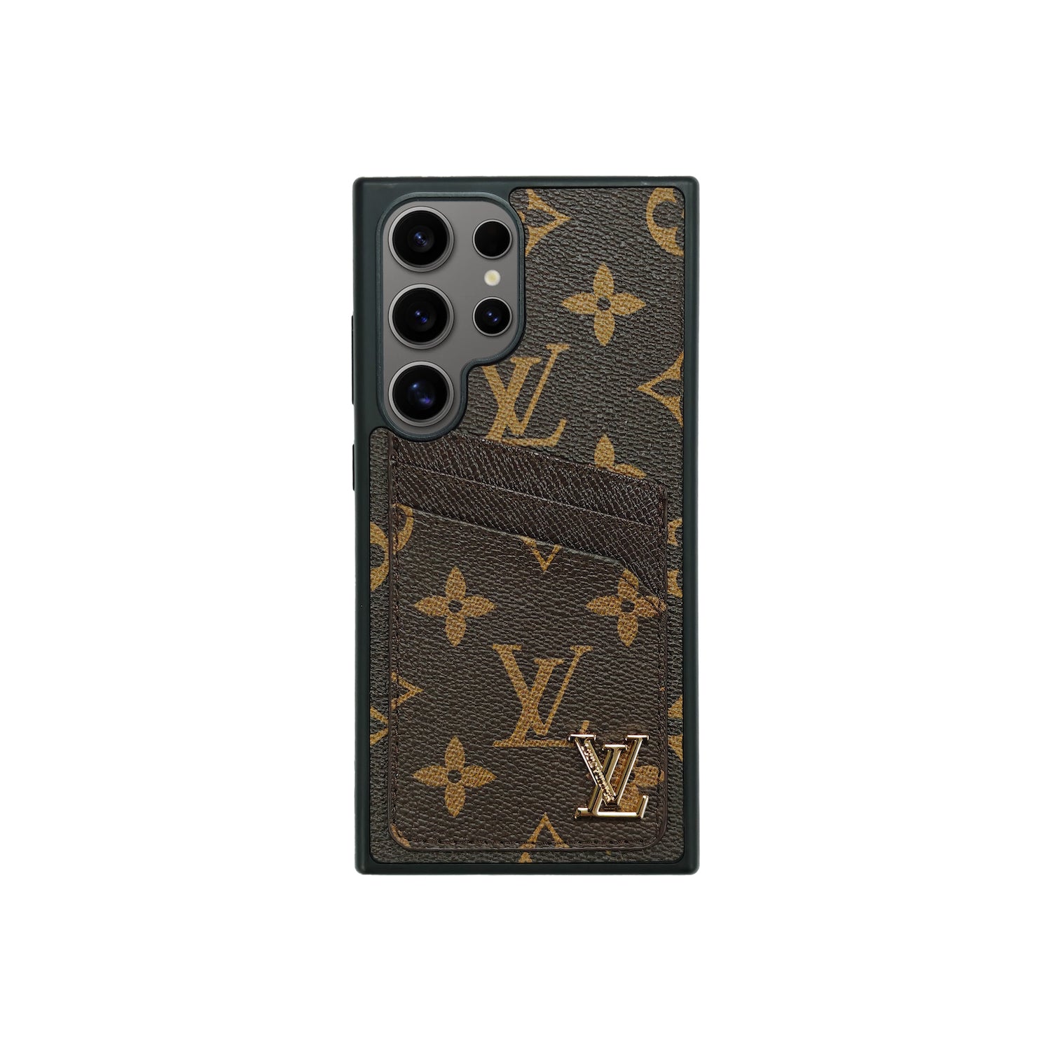 Louis Vuitton Samsung S26 Ultra Cardholder Case Luxury Wallet Cover