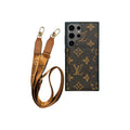 Louis Vuitton Samsung S26 Ultra Cardholder Lanyard Case Luxury LV Cover