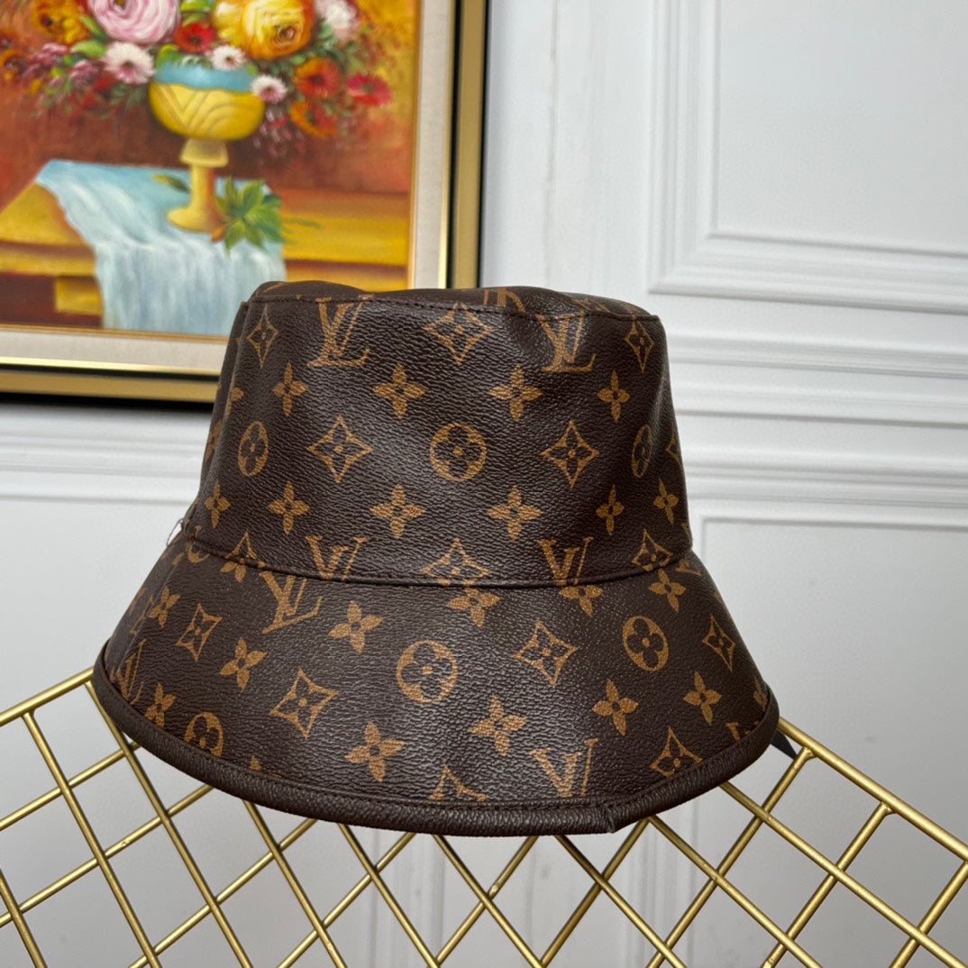 Louis Vuitton bucket hat brown monogram