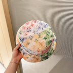 Louis Vuitton camouflage graffiti bucket hat green