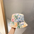 Louis Vuitton camouflage graffiti bucket hat green