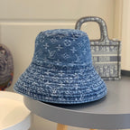 Louis Vuitton designer wide brim hat