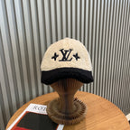 Louis Vuitton embroidered wool cap