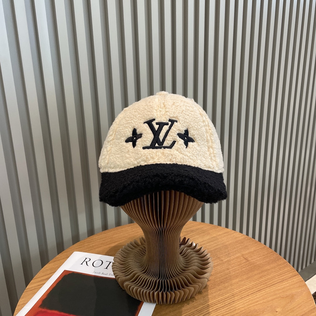 Louis Vuitton embroidered wool cap
