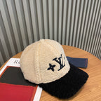 Louis Vuitton fleece baseball cap