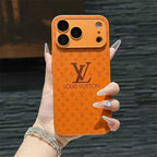 Louis Vuitton iPhone 17 Pro Max case in orange