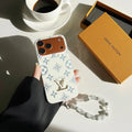 Louis Vuitton iPhone 17 Pro Max case with classic monogram design