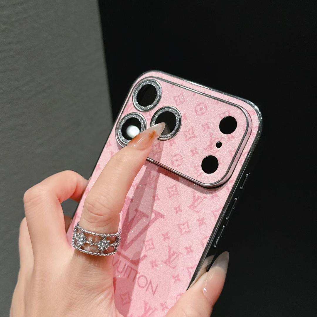 Louis Vuitton iPhone 17 Pro Max shiny case