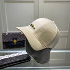 Louis Vuitton metal monogram baseball cap close up
