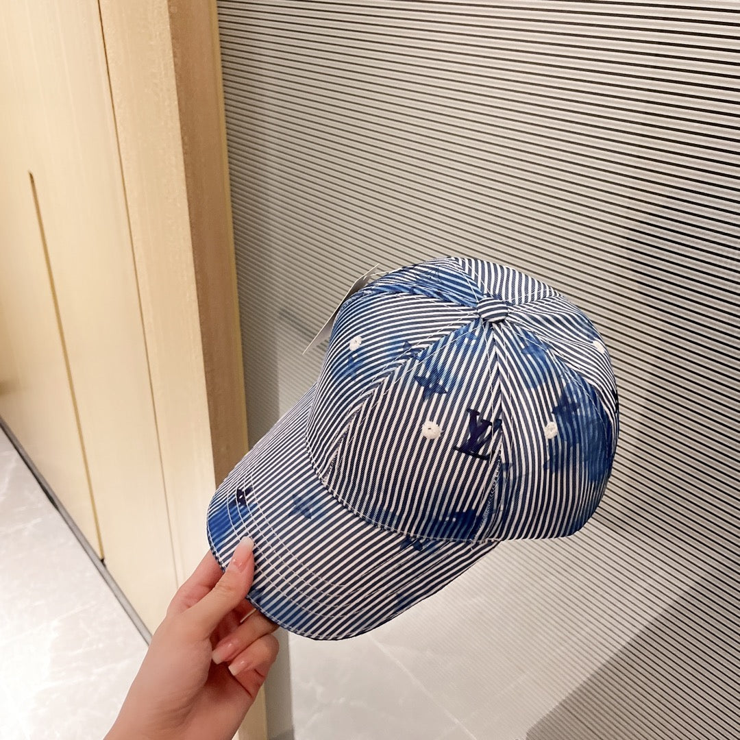 Louis Vuitton monogram baseball cap side view