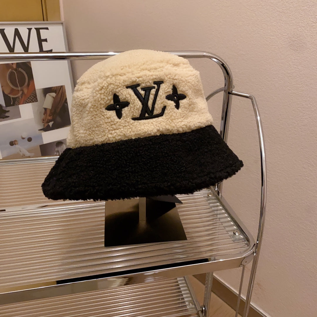Louis Vuitton monogram winter bucket hat