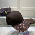 Louis Vuitton patchwork baseball cap brown