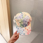 Louis Vuitton rainbow gradient baseball cap