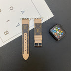 Luxury Apple Watch Band Black Monogram