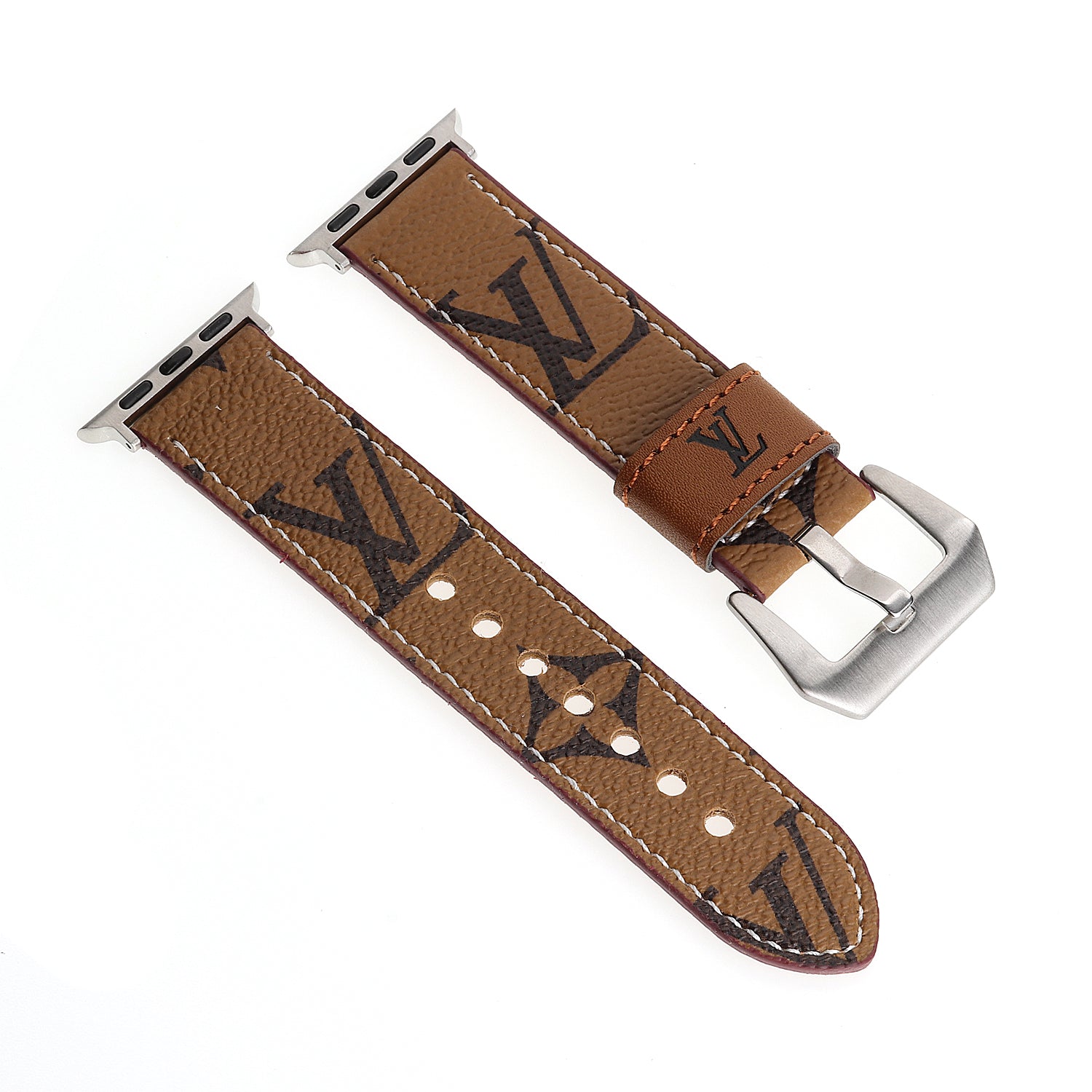 Luxury Apple Watch Band Brown Monogram