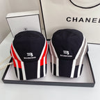 Luxury Balenciaga logo baseball cap front view