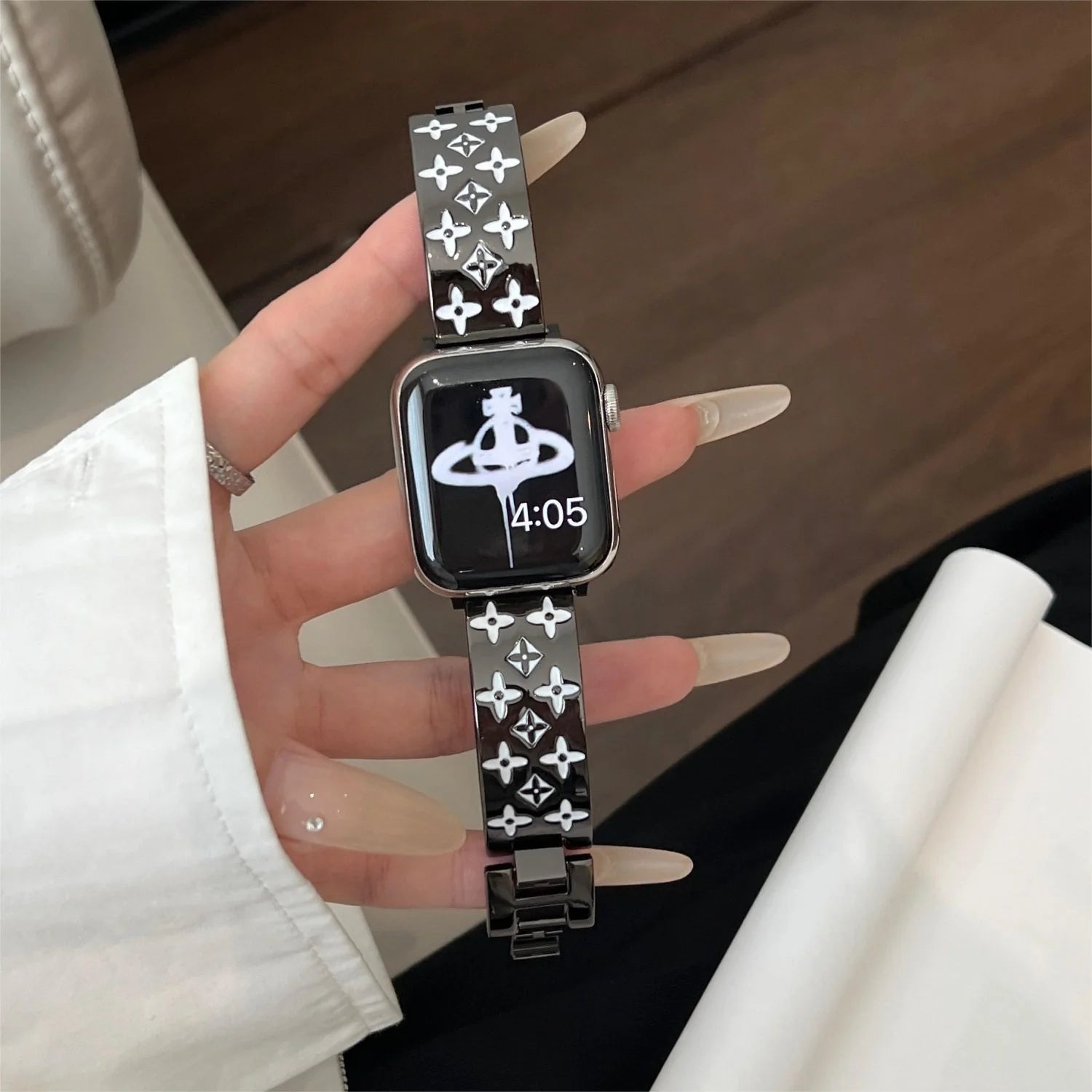 Luxury Black Apple Watch Band