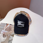 Luxury Burberry baseball cap front view