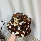 Luxury Burberry lamb wool bucket hat