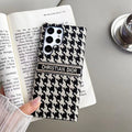 Luxury Dior Samsung Case Quilted Leather Cover