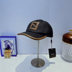 Luxury Fendi baseball cap front view