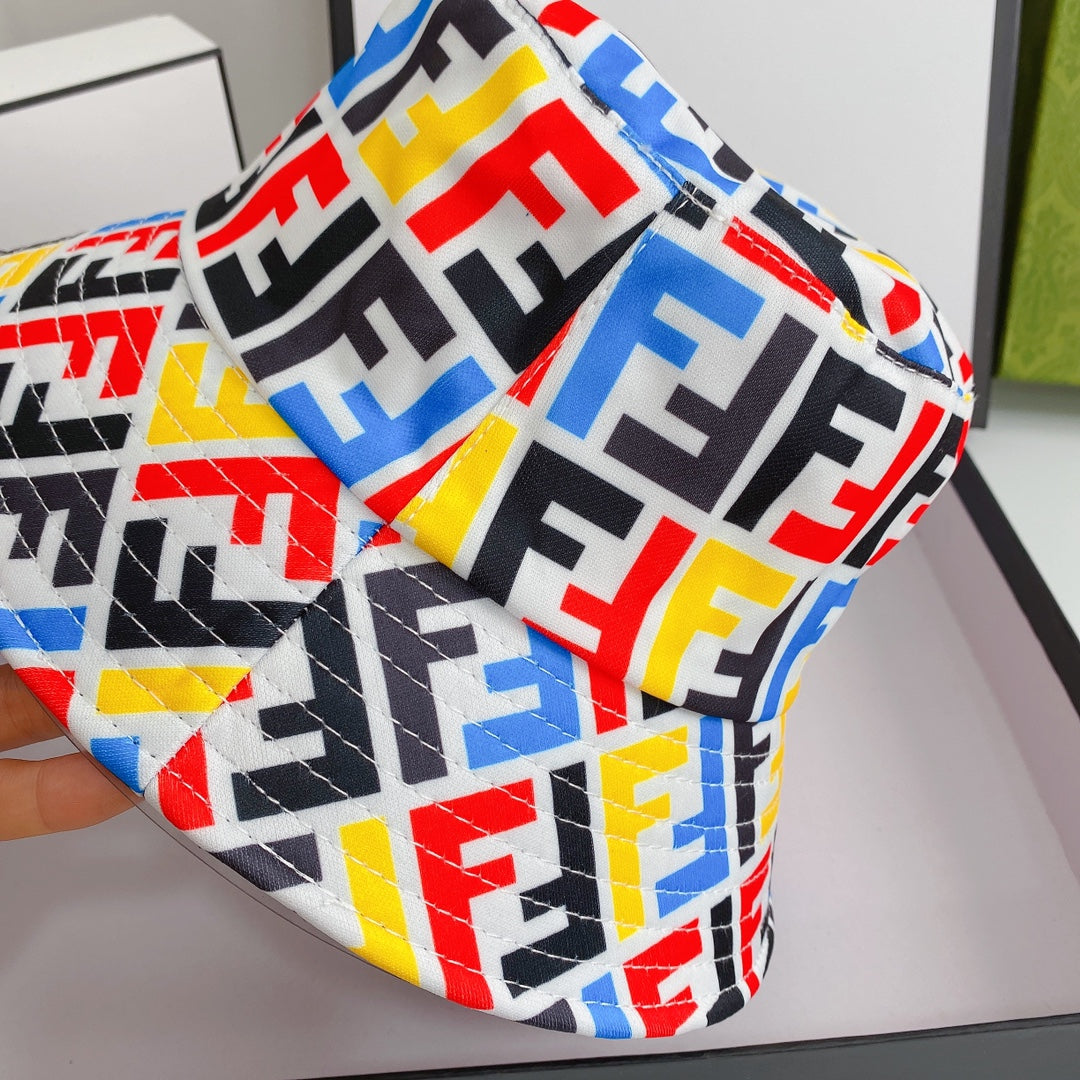 Luxury Fendi travel bucket hat