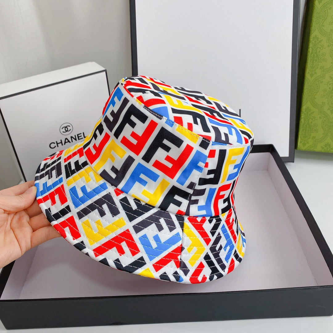 Luxury Fendi travel bucket hat