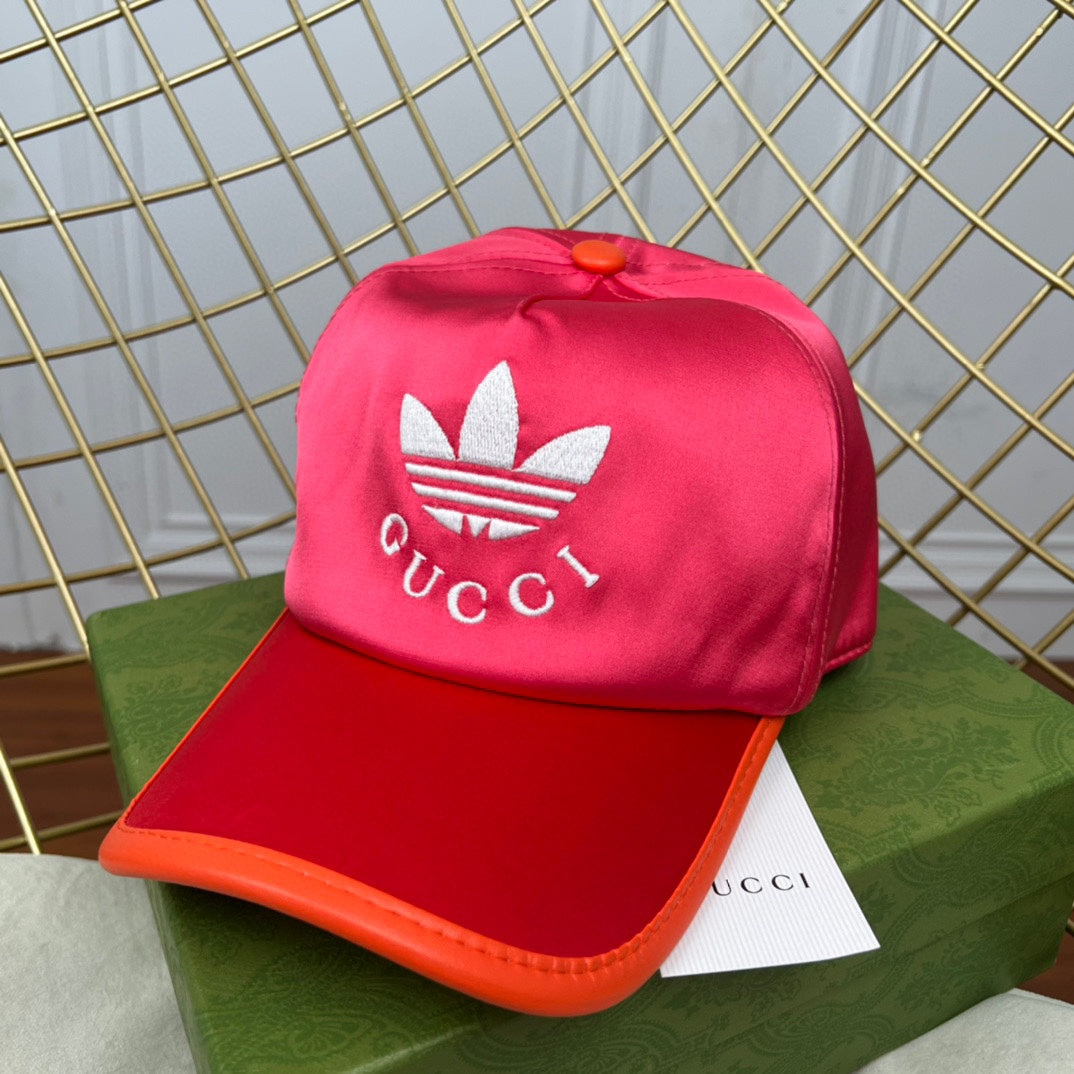 Luxury Gucci Adidas Trefoil baseball cap