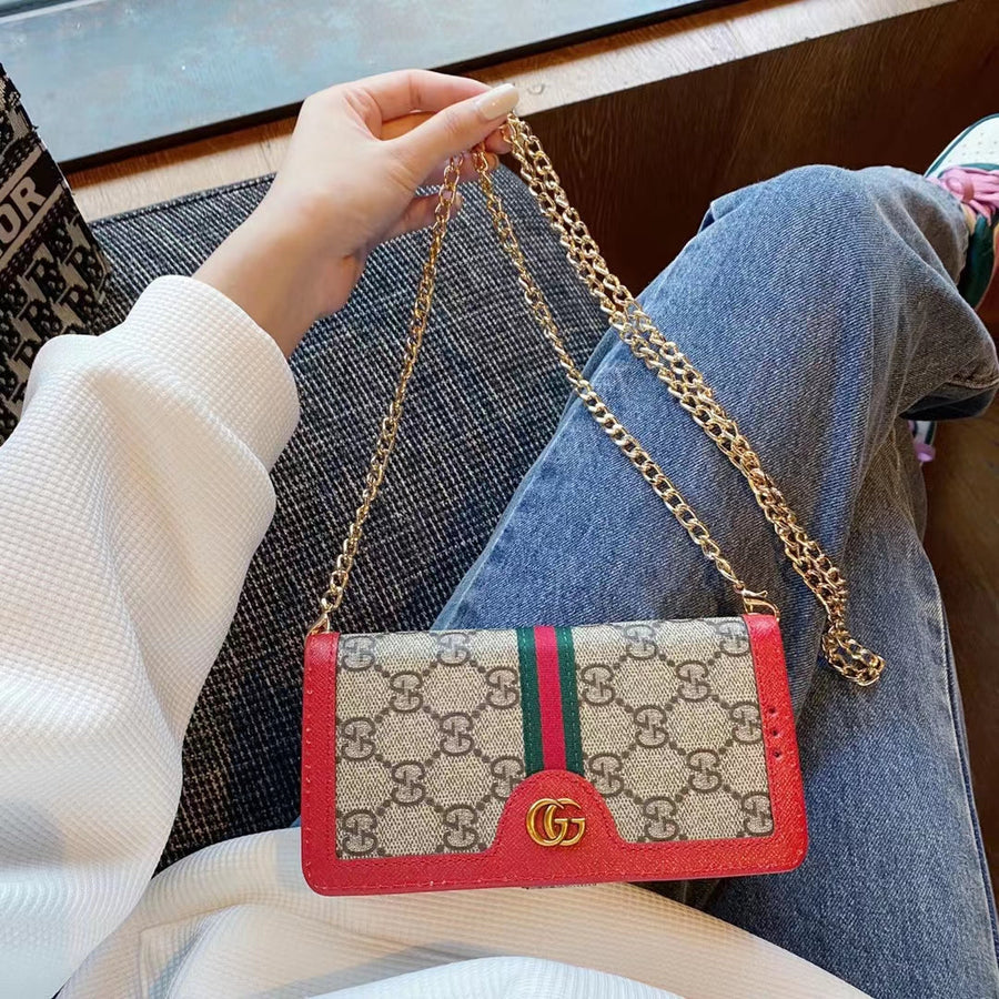 Luxury Gucci Card Holder Samsung Case